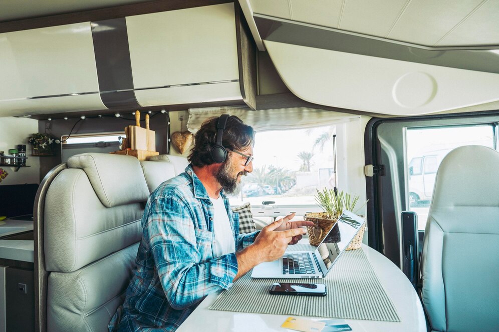 teletrabajar desde una autocaravana